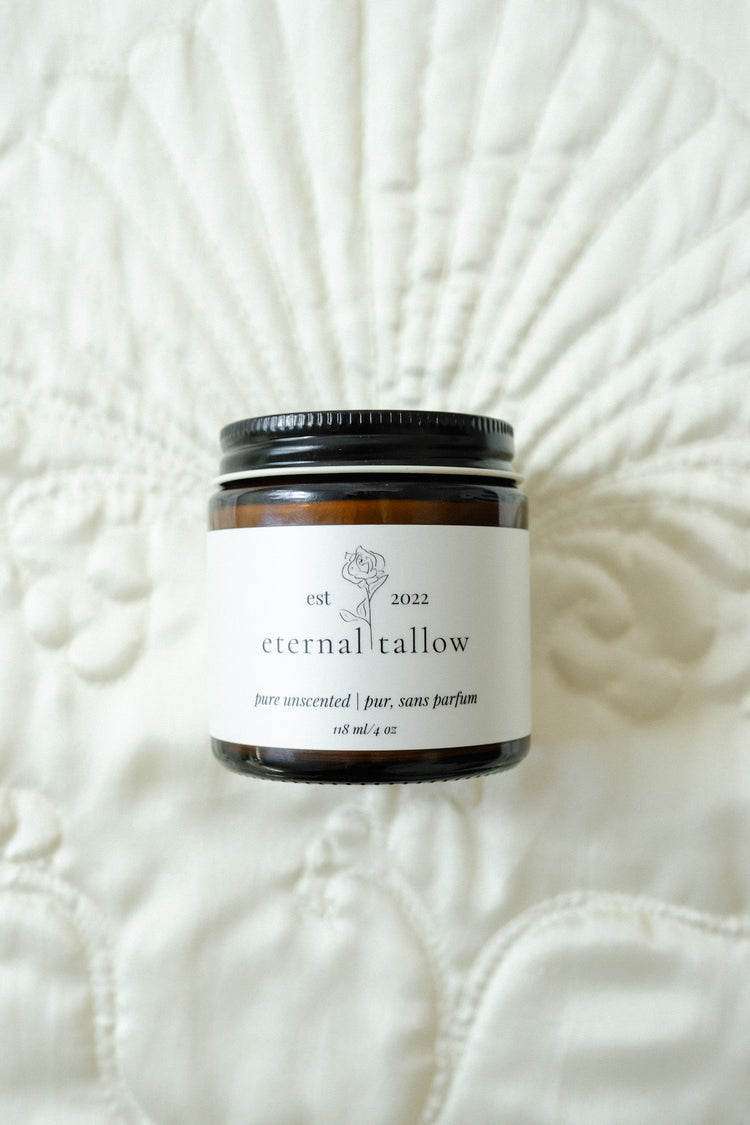 pure unscented tallow balm