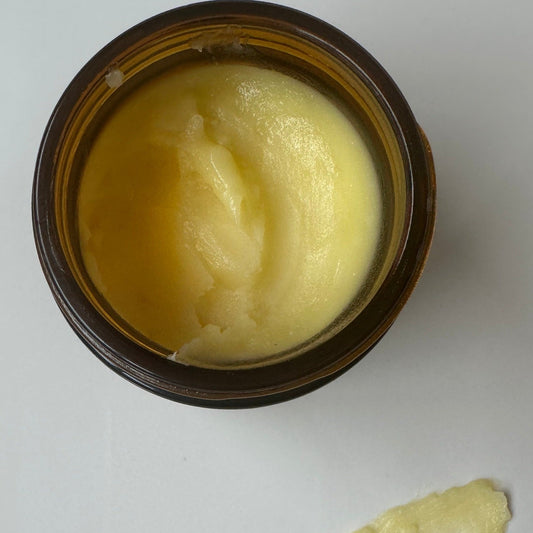 Cleaning tallow butter for skin